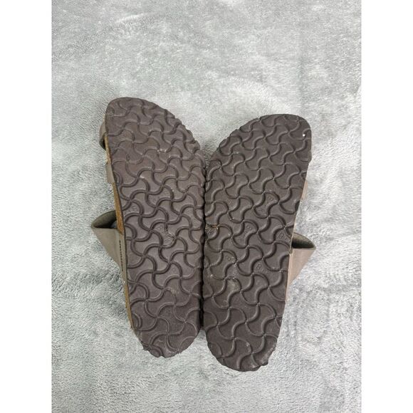 Birkenstock Women's Sandals in Olive and Brown - Picture 6 of 7